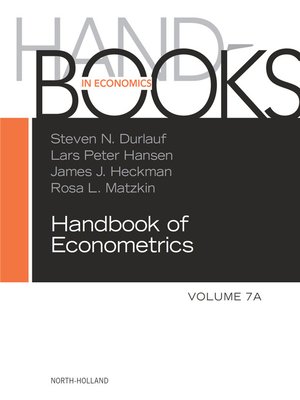 cover image of Handbook of Econometrics